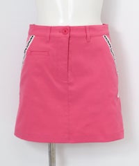 UV冷感バックリボンスカート（ピンク）