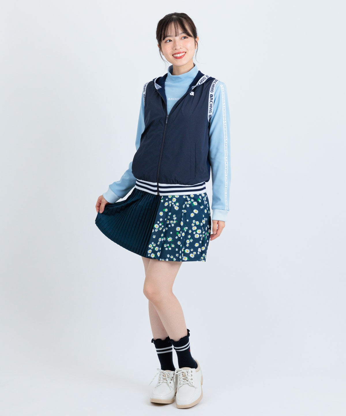 マーガレットプリーツ速乾スカート|アルチビオ - ゴルフウェアや婦人服通販
