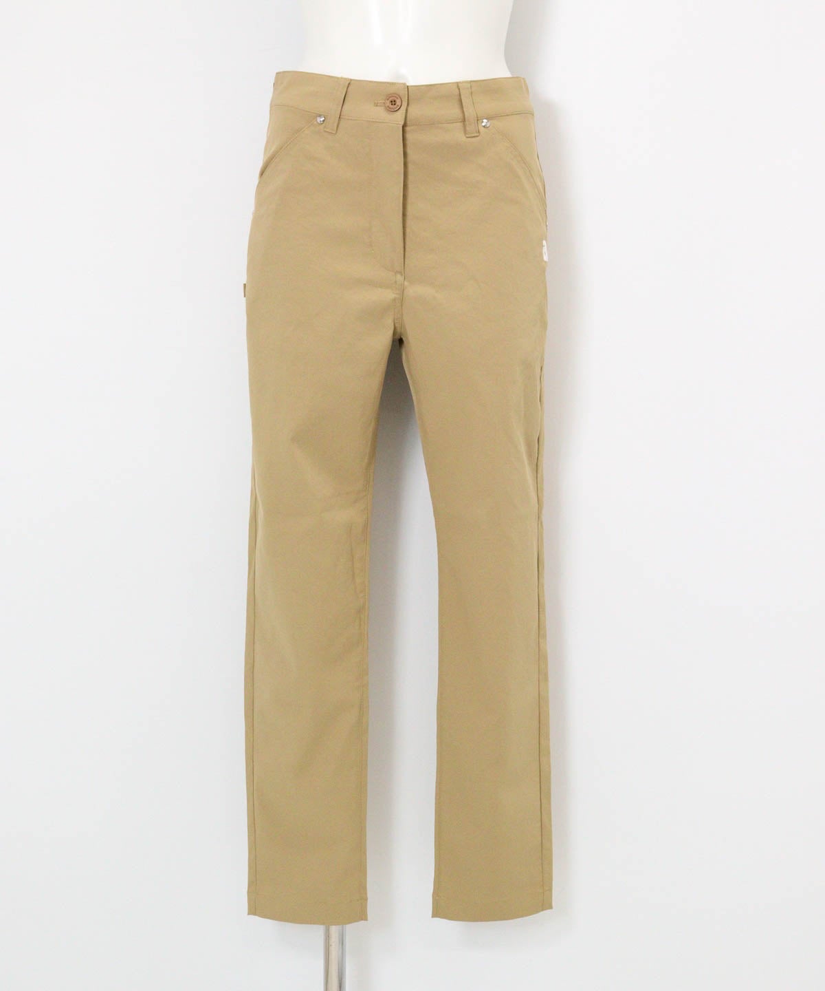 UV速乾ポリエステルチノパンツ（ベージュ）