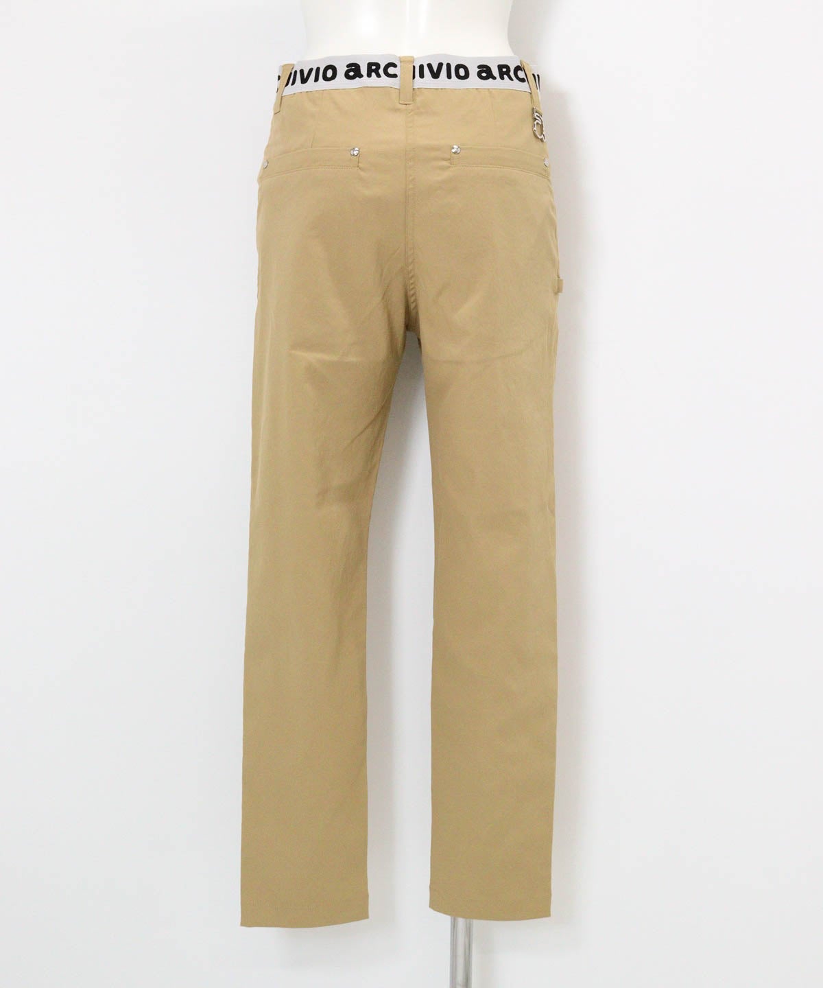 UV速乾ポリエステルチノパンツ後（ベージュ）
