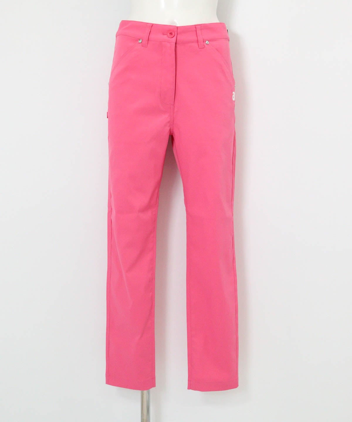 UV速乾ポリエステルチノパンツ（ピンク）