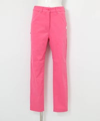 UV速乾ポリエステルチノパンツ（ピンク）
