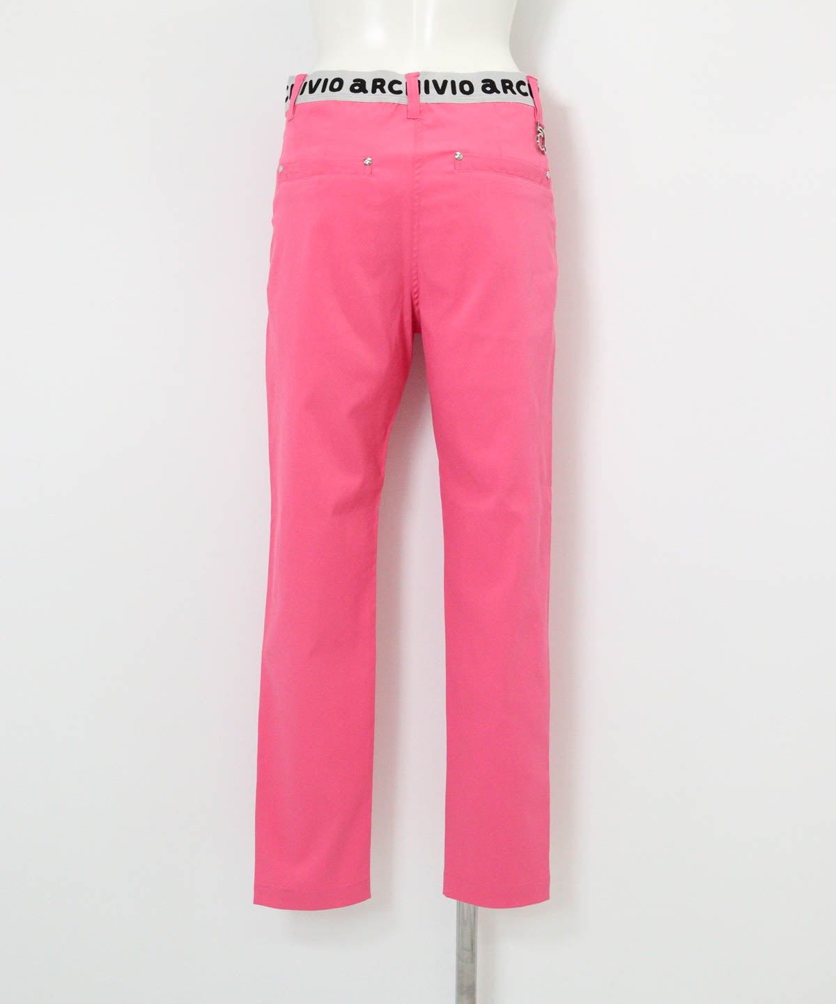 UV速乾ポリエステルチノパンツ後（ピンク）