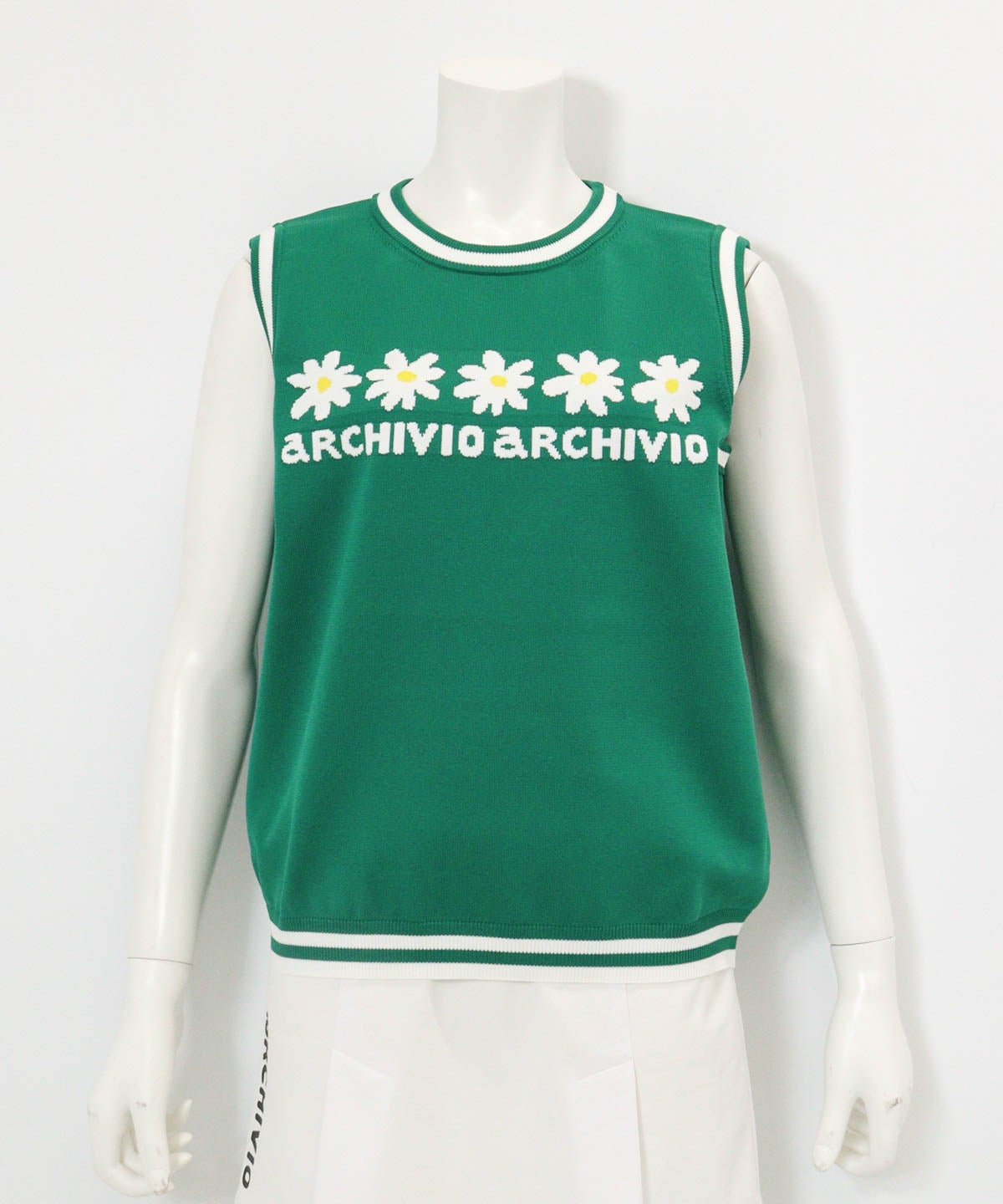 マーガレットラインベスト（グリーン）