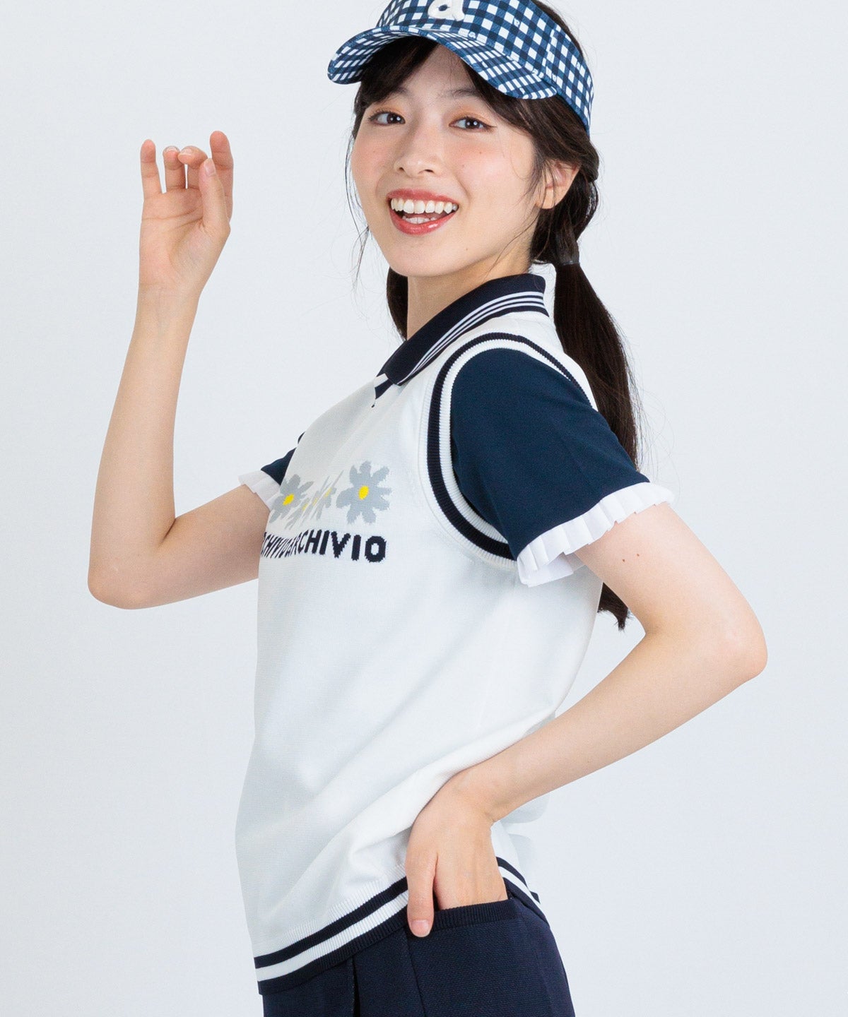 モデル着用画像(ホワイト)