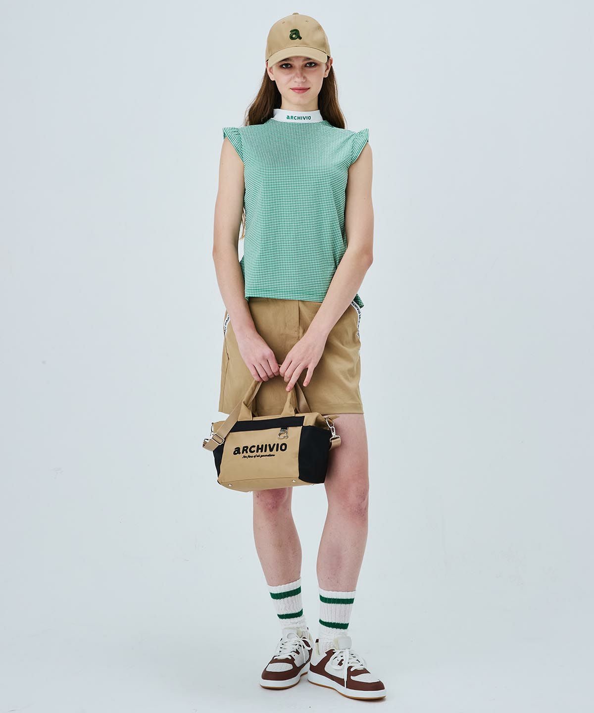 モデル着用画像（グリーン）