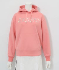 花柄刺繍UVダンボールパーカー（ピンク）