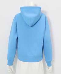 花柄刺繍UVダンボールパーカー後（ライトブルー）