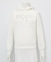 花柄刺繍UVダンボールパーカー（ホワイト）