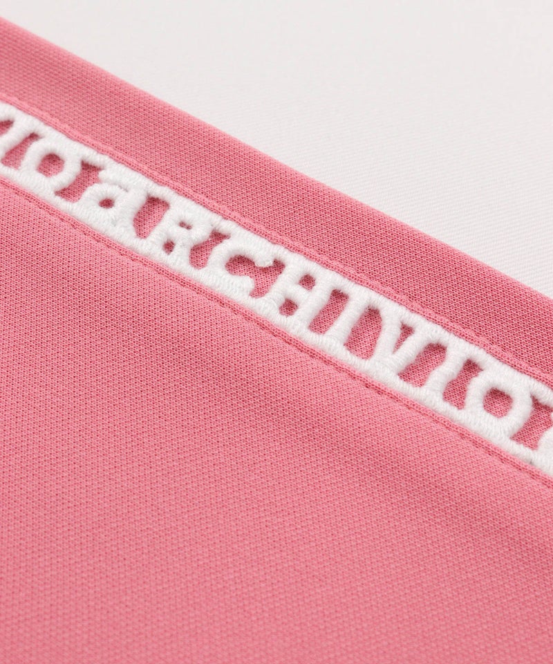 袖ロゴデザイン部分（ピンク）