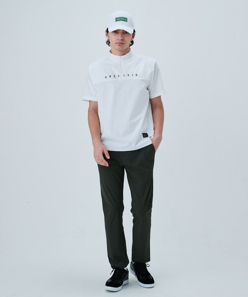 モデル着用画像（ホワイト×グリーン）