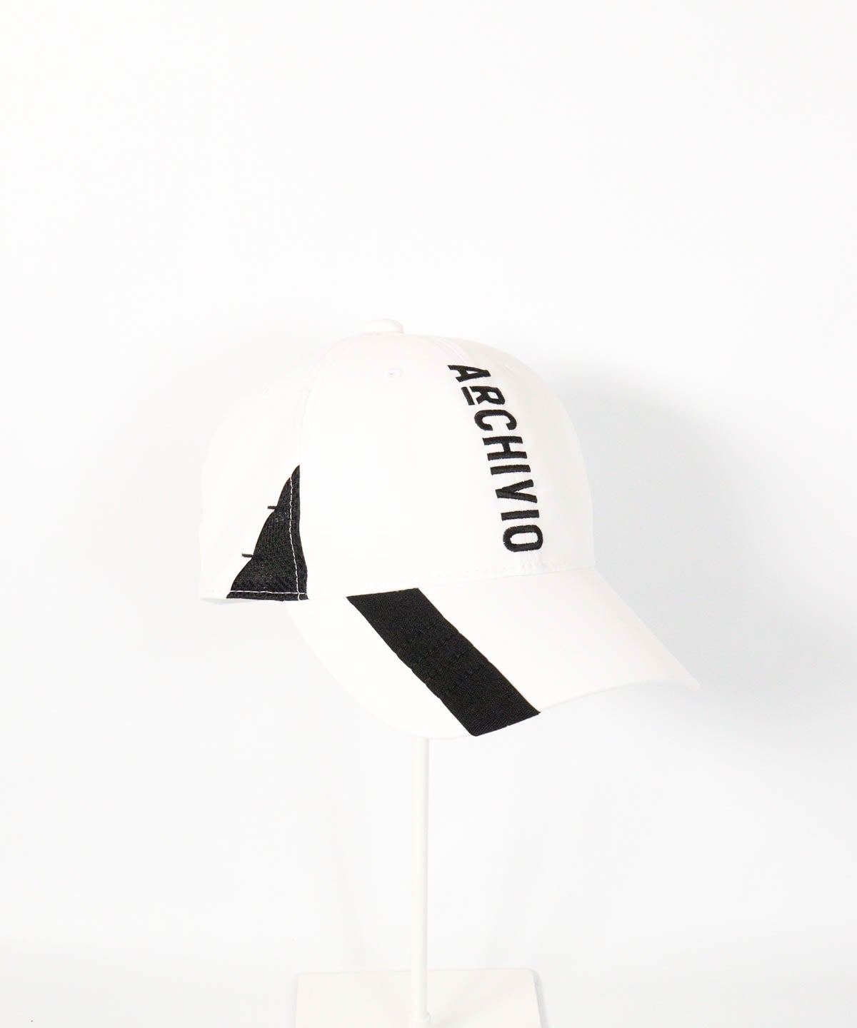 【メンズ】メッシュバイカラーキャップ（ホワイト）