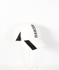 【メンズ】メッシュバイカラーキャップ（ホワイト）