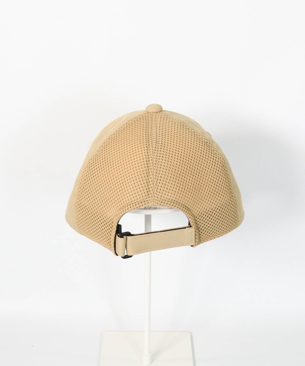 【メンズ】メッシュバイカラーキャップ後（ベージュ）