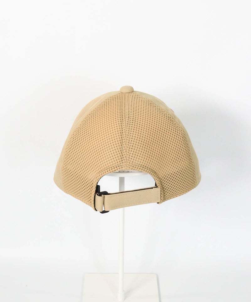 【メンズ】メッシュバイカラーキャップ後（ベージュ）