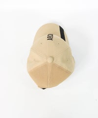【メンズ】メッシュバイカラーキャップ上部（ベージュ）