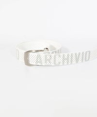 【メンズ】ホールドットロゴベルト（ホワイト）