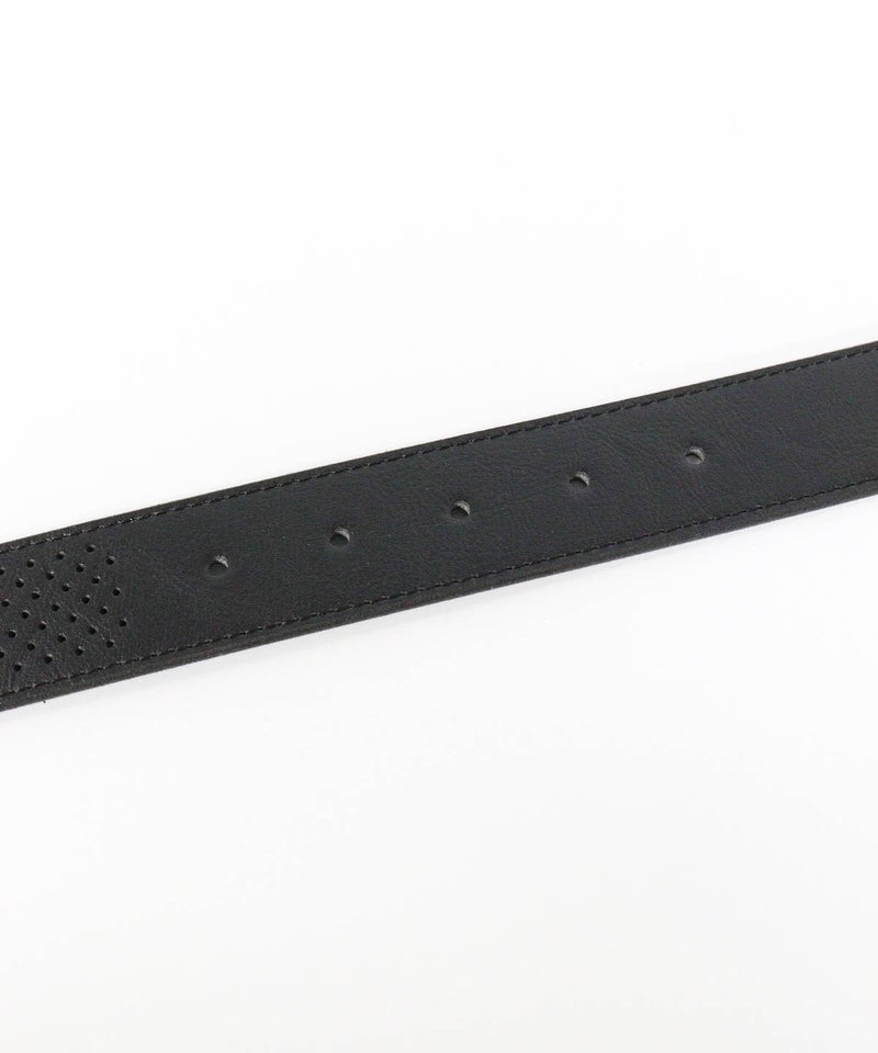 ベルト穴部分（ブラック×ホワイト）