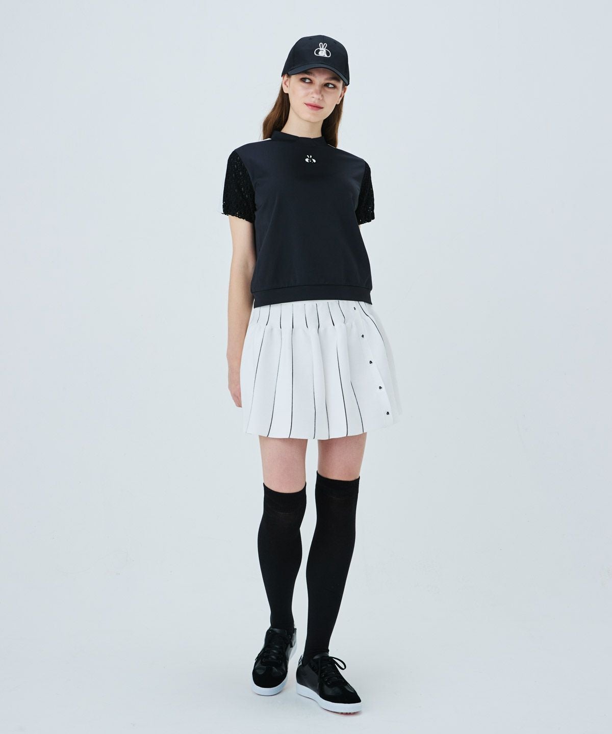 ボーダーリボン撥水キャップ|アルチビオ - ゴルフウェアや婦人服通販