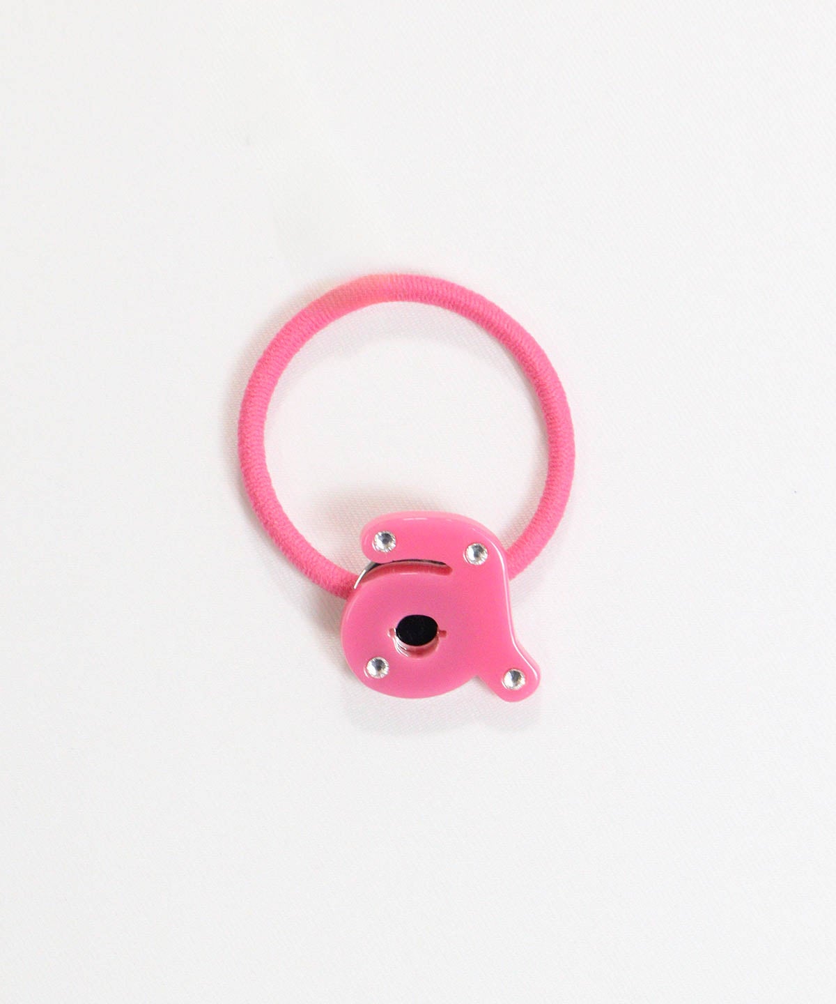 マーカー付きヘアゴム(ピンク)