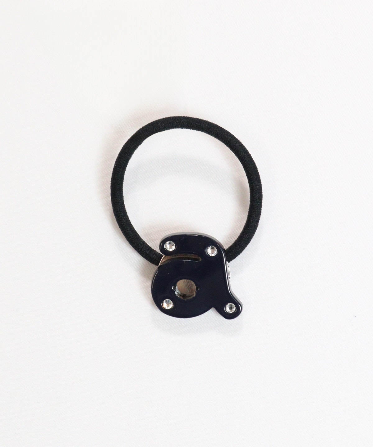 マーカー付きヘアゴム(ネイビー)