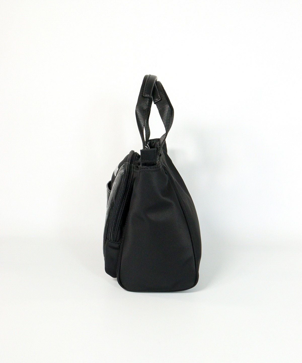 【メンズ】箔押しポケットカートバッグ(ブラック)横