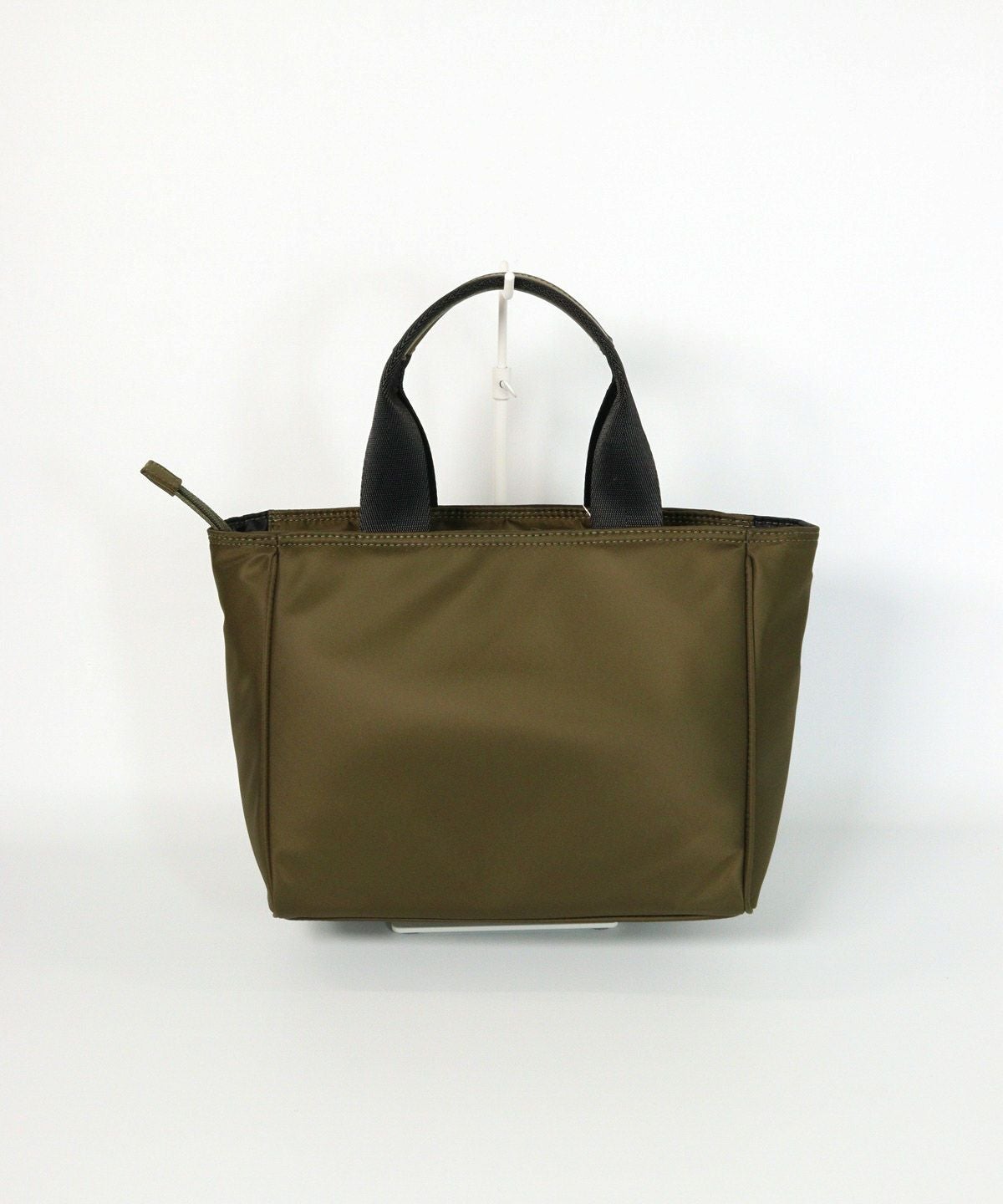 【メンズ】箔押しポケットカートバッグ(カーキ)後ろ