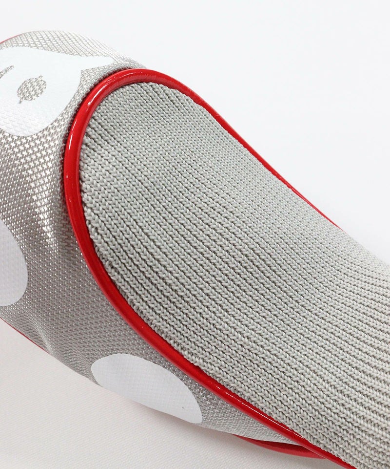 【復刻】ドット柄ヘッドカバー(UT)裏側（ライトグレー）