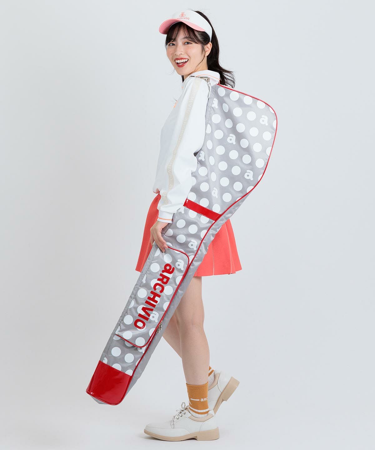 復刻】ドット柄クラブケース|アルチビオ - ゴルフウェアや婦人服通販