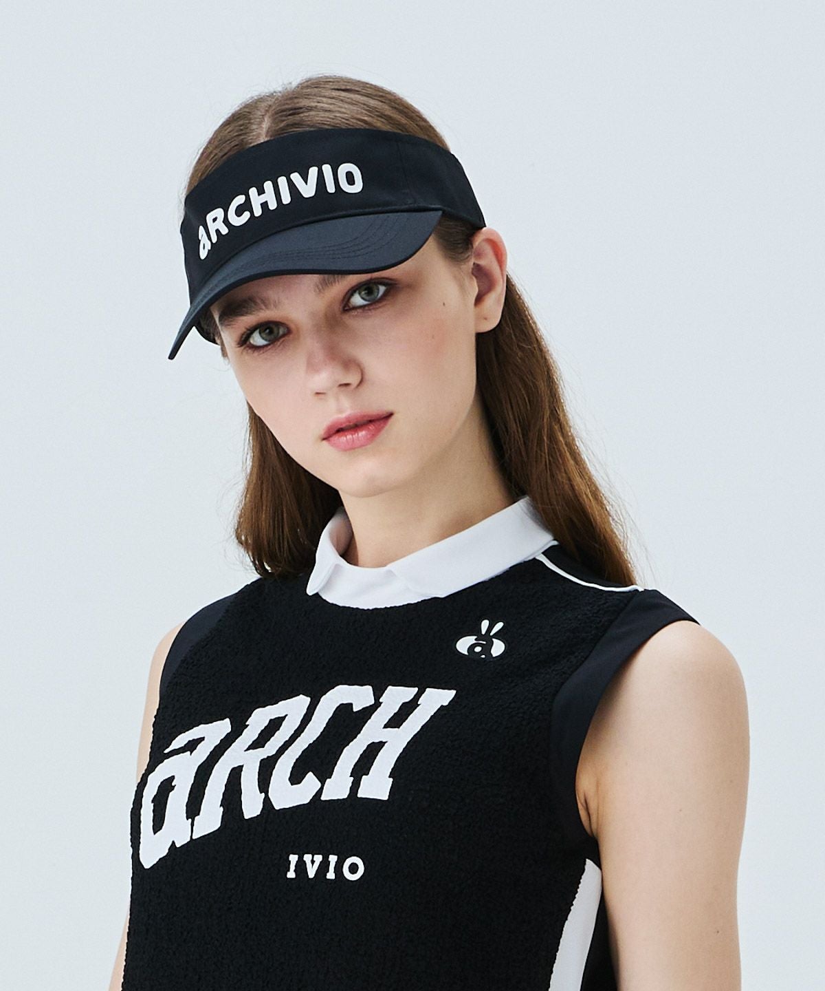 モデル着用画像(ブラック×ホワイト)