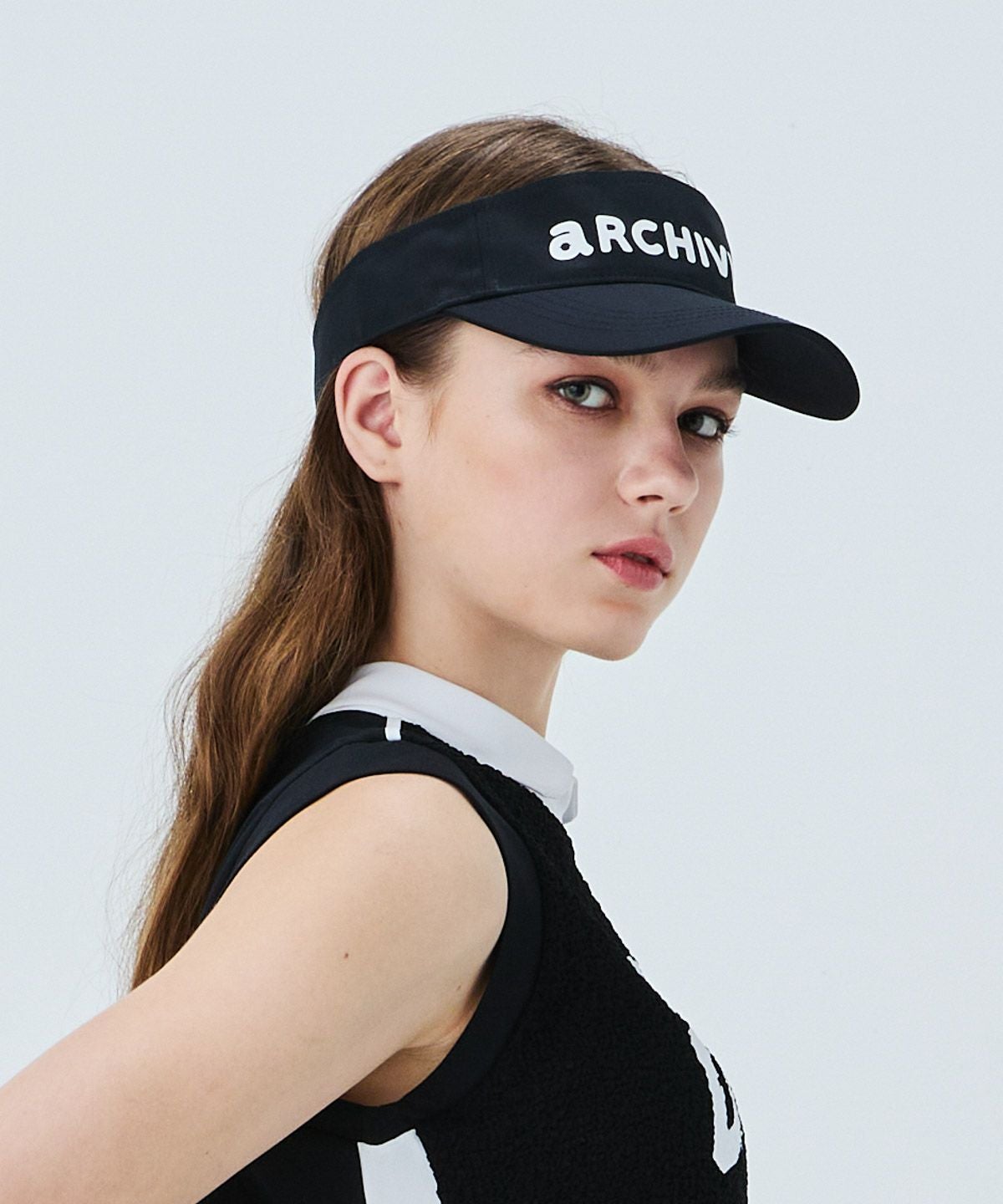 モデル着用画像(ブラック×ホワイト)