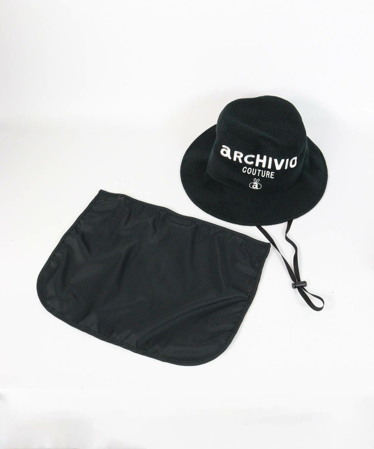 ハットとサンシェード（ブラック）