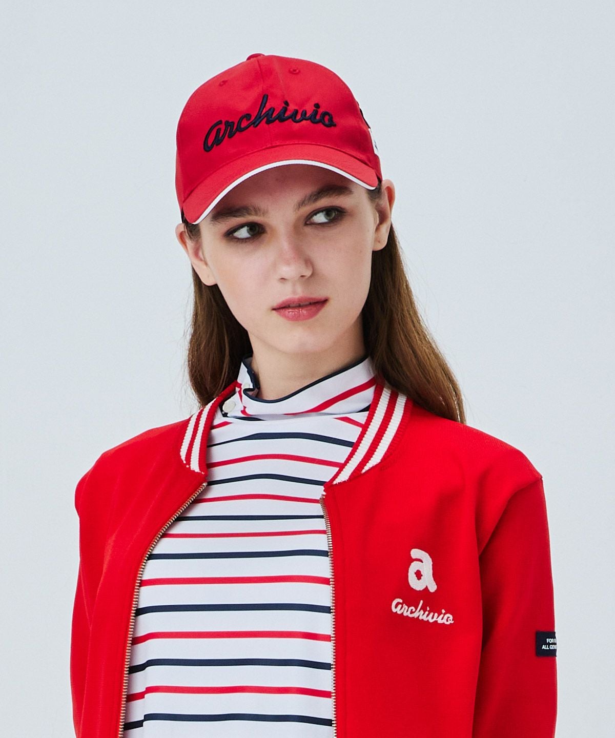 モデル着用画像(レッド)