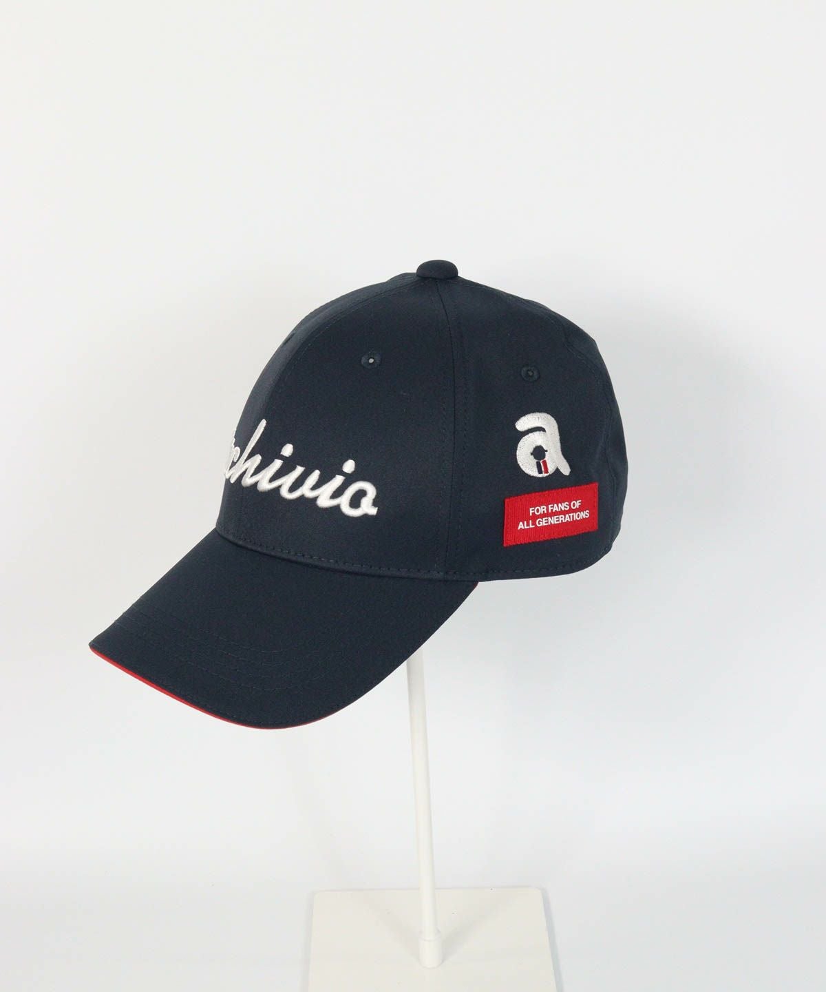 ロゴ刺繍撥水キャップ（ネイビー）