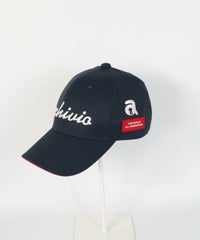 ロゴ刺繍撥水キャップ（ネイビー）