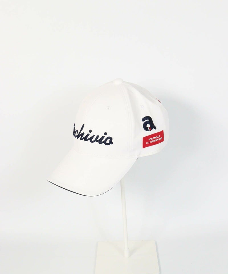 ロゴ刺繍撥水キャップ（ホワイト）