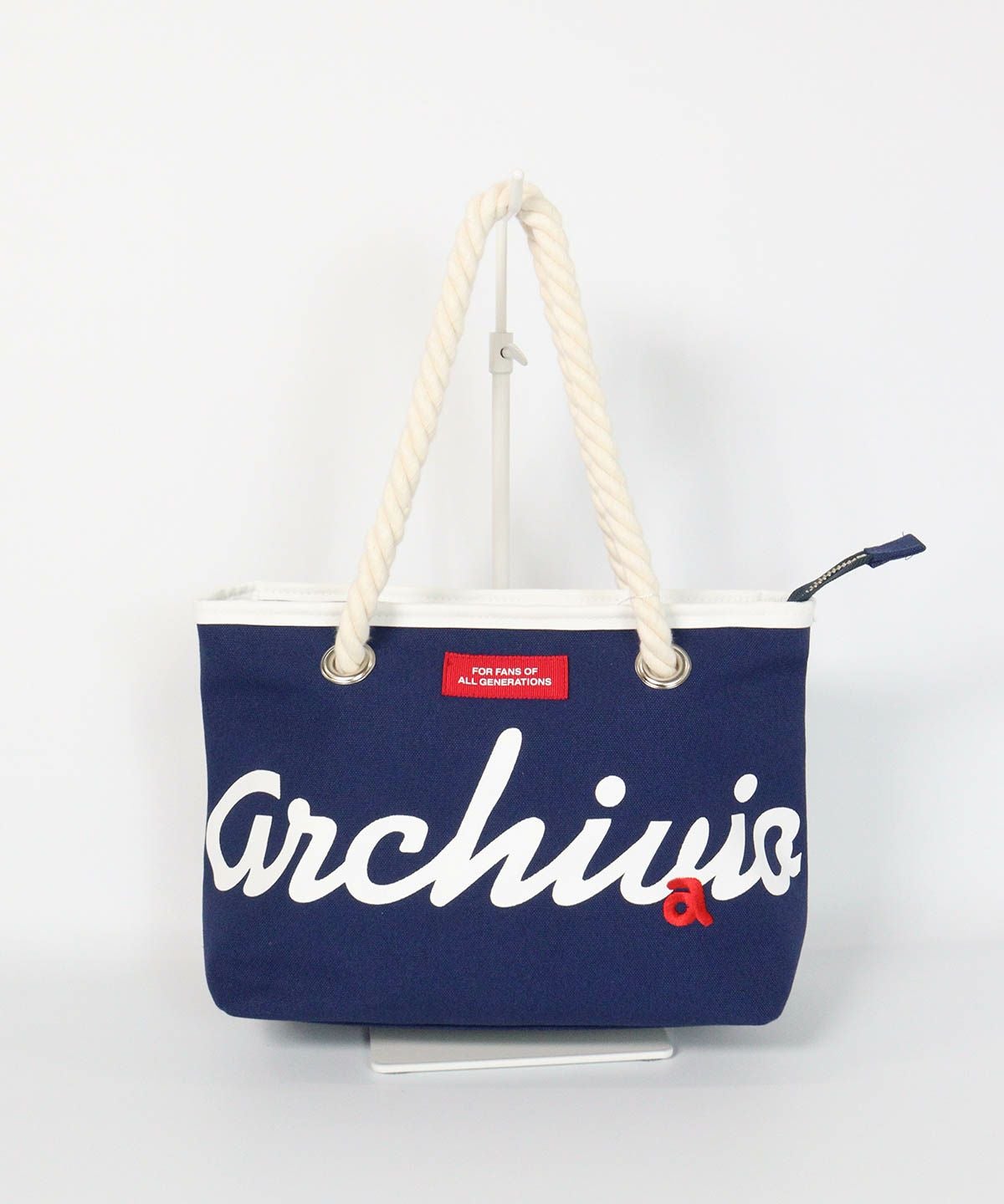 コットンキャンバスカートバッグ（ネイビー）