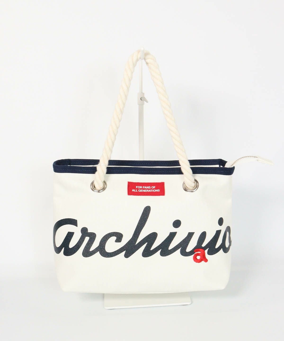 コットンキャンバスカートバッグ（ホワイト）