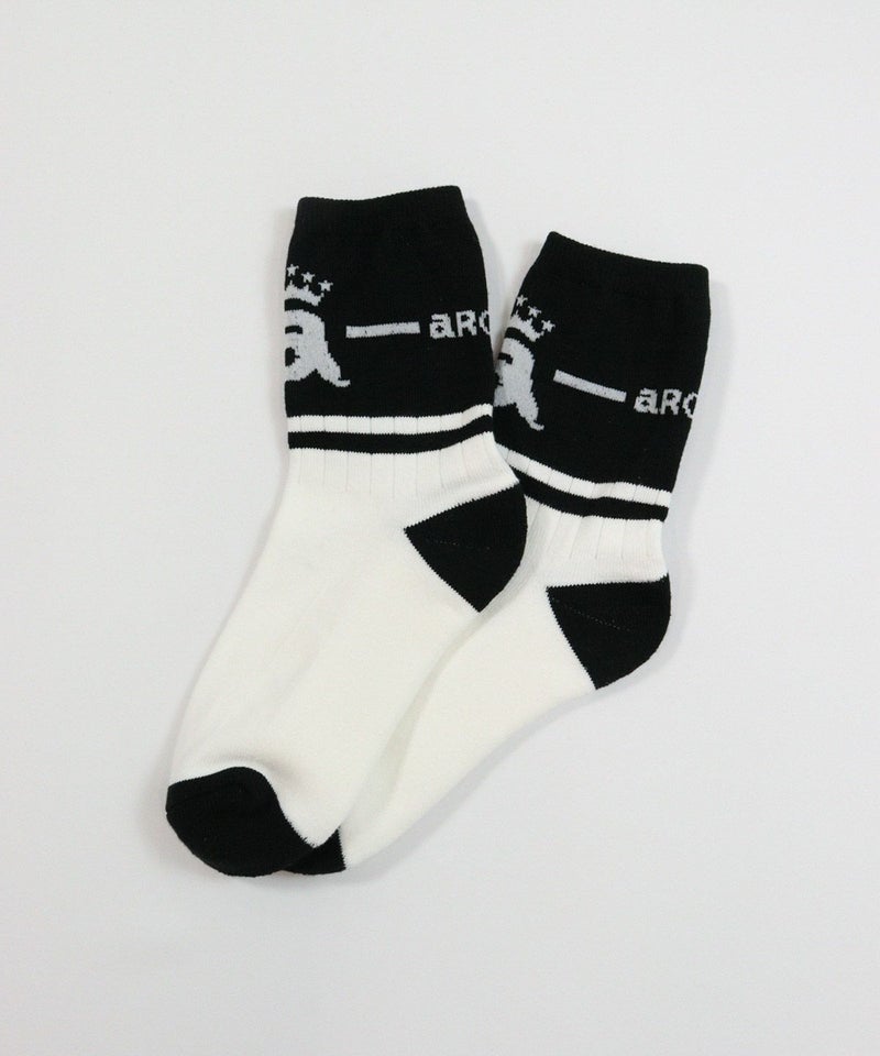 配色ロゴソックス(ブラック)