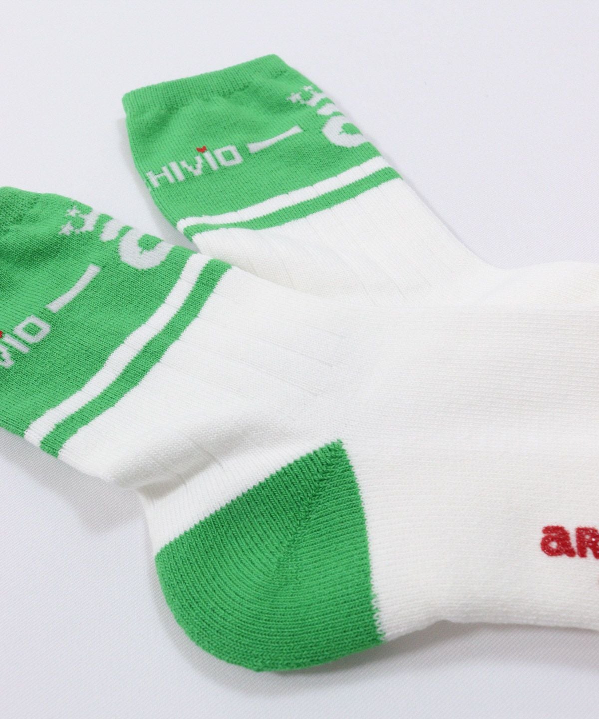 かかと部分(グリーン)