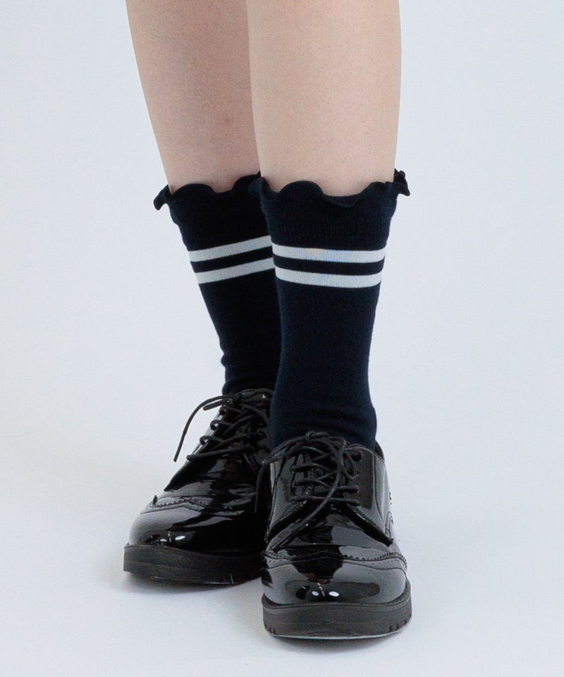 モデル着用画像(ネイビー)