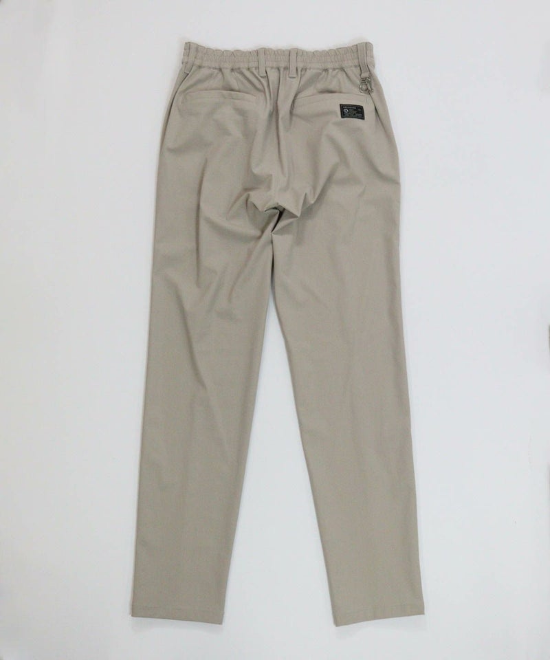 【メンズ】UV冷感センターシームパンツ後（ライトグレー）