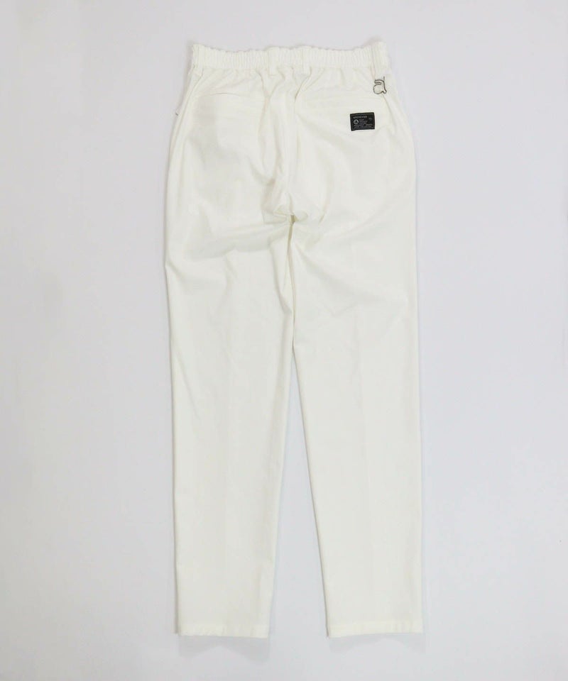 【メンズ】UV冷感センターシームパンツ後（ホワイト）