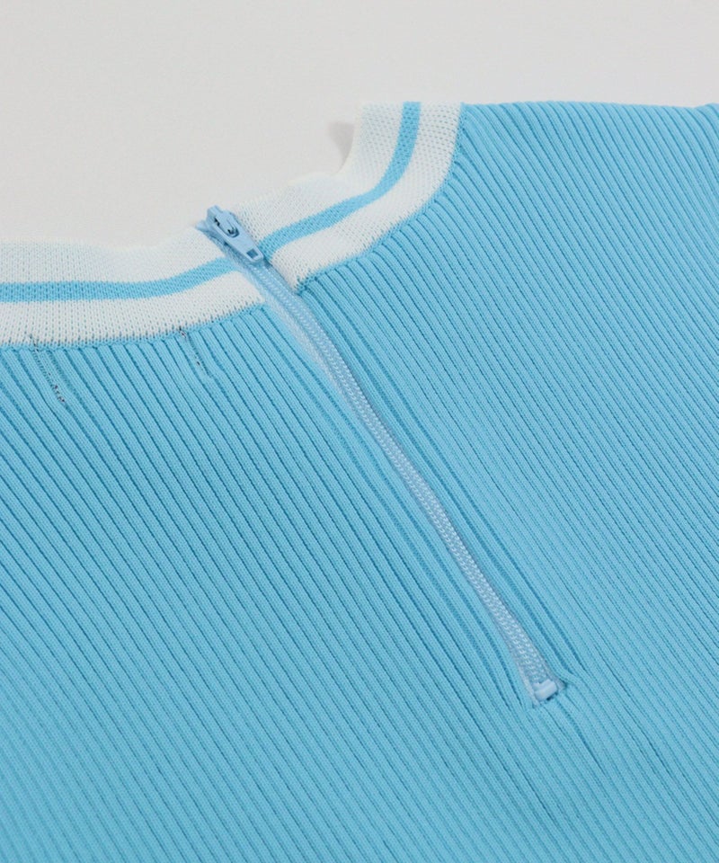 後ろファスナー(ライトブルー)