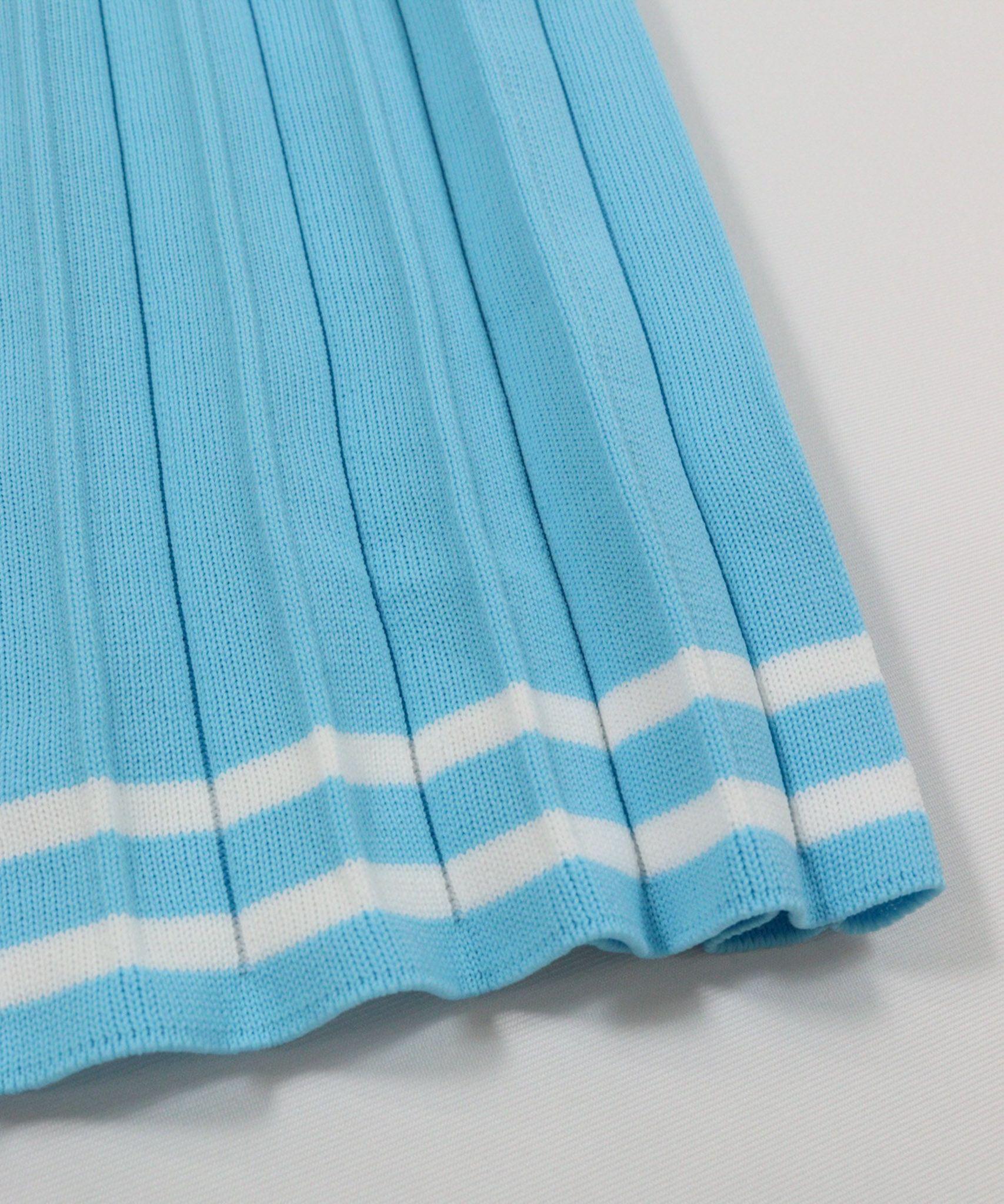 プリーツ(ライトブルー)