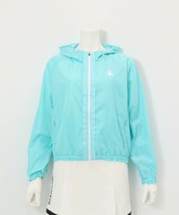フロントテープジップブルゾン（ライトブルー）
