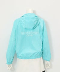 フロントテープジップブルゾン後（ライトブルー）