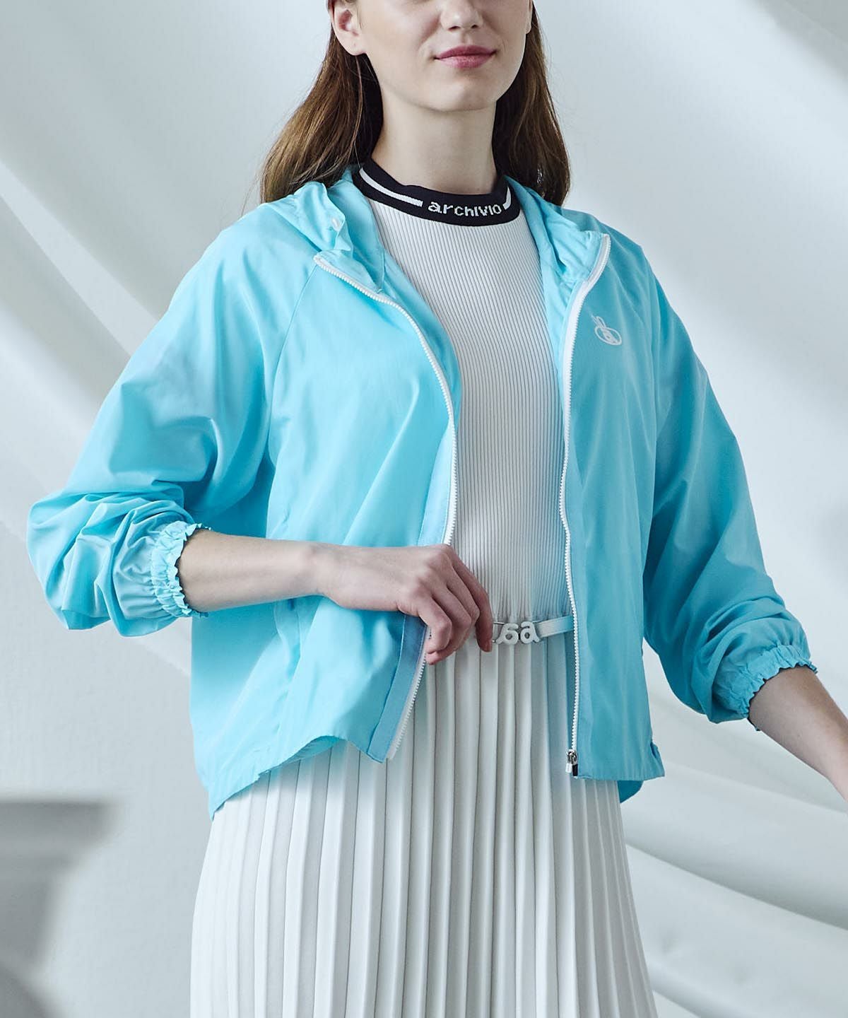 フロントテープジップブルゾン|アルチビオ - ゴルフウェアや婦人服通販
