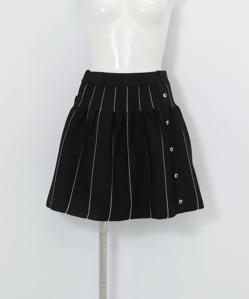 ボリュームニットスカート（ブラック）