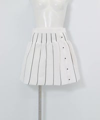 ボリュームニットスカート（ホワイト）